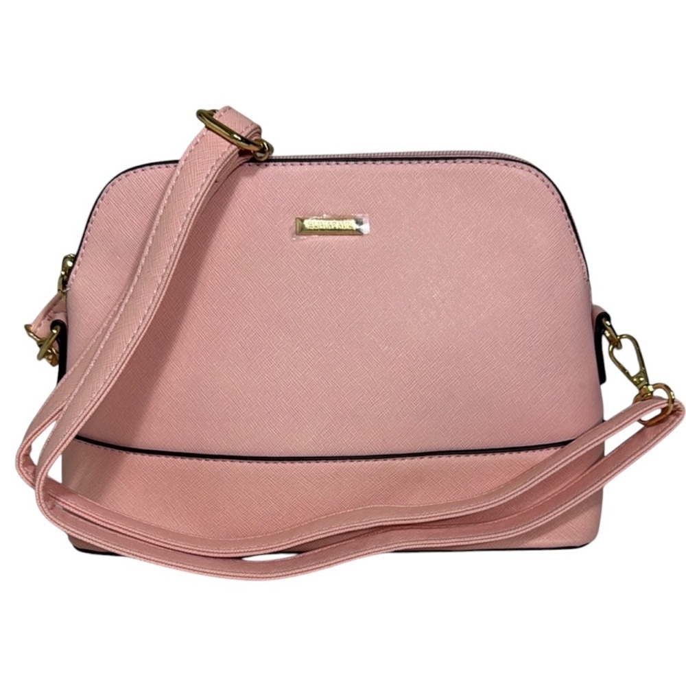 Elegant Pink Crossbody Bag Elim & Paul NWOT